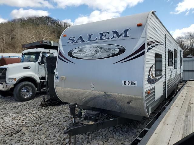 2013 Salem Travel Trailer