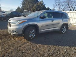 Salvage cars for sale at Finksburg, MD auction: 2015 Toyota Highlander Limited