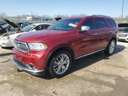 Salvage cars for sale from Copart Louisville, KY: 2014 Dodge Durango Citadel