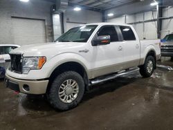 Salvage cars for sale at Ham Lake, MN auction: 2010 Ford F150 Supercrew