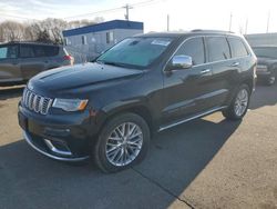 Salvage cars for sale at Ham Lake, MN auction: 2017 Jeep Grand Cherokee Summit