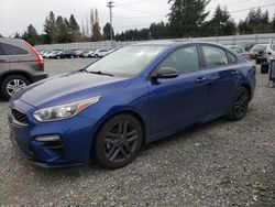 KIA Vehiculos salvage en venta: 2020 KIA Forte GT Line