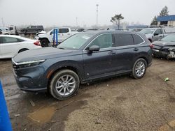 Salvage cars for sale at Woodhaven, MI auction: 2023 Honda CR-V EXL