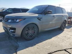 Salvage cars for sale at Sun Valley, CA auction: 2016 Land Rover Range Rover Sport HST