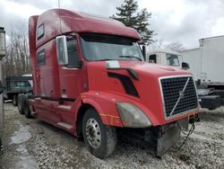 Salvage trucks for sale at West Warren, MA auction: 2010 Volvo VN VNL