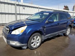 Carros salvage sin ofertas aún a la venta en subasta: 2011 Subaru Outback 2.5I Limited