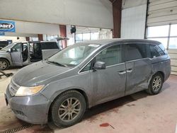 Salvage cars for sale at Angola, NY auction: 2013 Honda Odyssey EXL