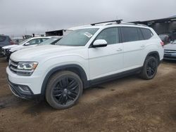 Salvage cars for sale at Brighton, CO auction: 2018 Volkswagen Atlas SEL