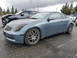 Salvage cars for sale from Copart Rancho Cucamonga, CA: 2005 Infiniti G35