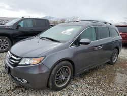 Salvage cars for sale at Magna, UT auction: 2014 Honda Odyssey Touring