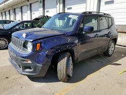 Jeep salvage cars for sale: 2017 Jeep Renegade Latitude