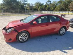 Salvage cars for sale at Fort Pierce, FL auction: 2018 Toyota Corolla L