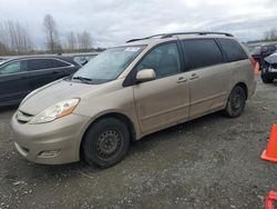 Salvage cars for sale at Arlington, WA auction: 2006 Toyota Sienna XLE