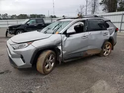 Salvage cars for sale at Dunn, NC auction: 2020 Toyota Rav4 Limited