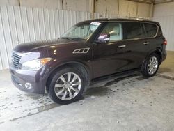 Salvage cars for sale at Gainesville, GA auction: 2014 Infiniti QX80