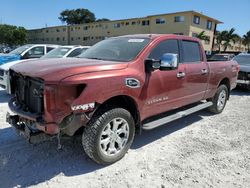 Nissan salvage cars for sale: 2016 Nissan Titan XD SL