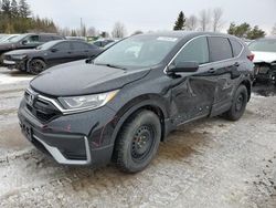 Salvage cars for sale at Bowmanville, ON auction: 2021 Honda CR-V LX