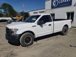 Salvage trucks for sale at Seaford, DE auction: 2016 Ford F150