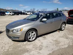 Salvage cars for sale at West Warren, MA auction: 2015 Volvo V60 Premier