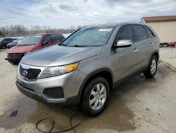 Salvage cars for sale at Louisville, KY auction: 2013 KIA Sorento LX