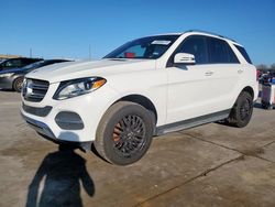 Mercedes-Benz salvage cars for sale: 2016 Mercedes-Benz GLE 350