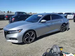 Honda salvage cars for sale: 2018 Honda Accord Sport