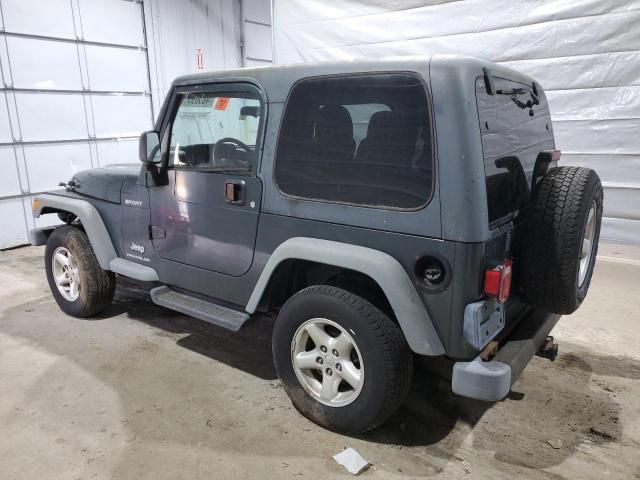 2003 Jeep Wrangler / TJ Sport