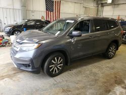 Salvage cars for sale at Mcfarland, WI auction: 2019 Honda Pilot EXL