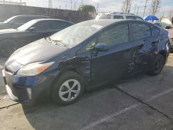 Salvage cars for sale at Wilmington, CA auction: 2015 Toyota Prius