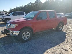 Salvage trucks for sale at Eight Mile, AL auction: 2010 Nissan Frontier Crew Cab SE