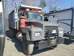 Salvage trucks for sale at Waldorf, MD auction: 1995 Mack RD690S Dump Truck