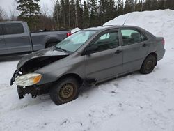 Salvage cars for sale at Montreal Est, QC auction: 2005 Toyota Corolla CE