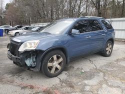 Salvage cars for sale at Austell, GA auction: 2012 GMC Acadia SLT-1