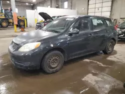 Salvage cars for sale at Blaine, MN auction: 2003 Toyota Corolla Matrix XR