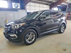 Salvage cars for sale at East Granby, CT auction: 2017 Hyundai Santa FE Sport