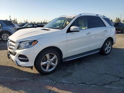 2017 Mercedes-Benz GLE 350 4matic en venta en Rancho Cucamonga, CA