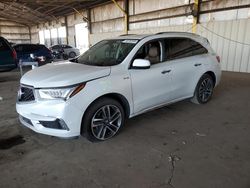 Acura salvage cars for sale: 2020 Acura MDX Sport Hybrid Advance