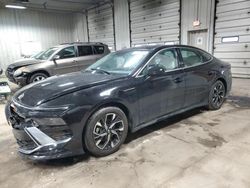 Salvage cars for sale at Franklin, WI auction: 2024 Hyundai Sonata SEL