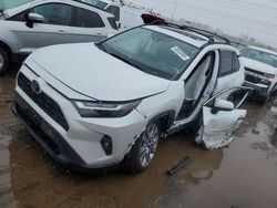 Salvage cars for sale at Elgin, IL auction: 2024 Toyota Rav4 XLE Premium