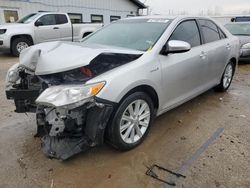 Salvage cars for sale at Pekin, IL auction: 2012 Toyota Camry Hybrid