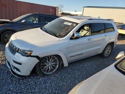 Jeep salvage cars for sale: 2018 Jeep Grand Cherokee Summit