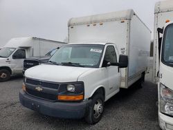 Salvage trucks for sale at Assonet, MA auction: 2013 Chevrolet Express G4500