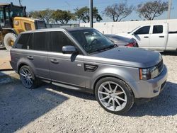 Salvage cars for sale at Homestead, FL auction: 2012 Land Rover Range Rover Sport HSE