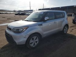 Salvage cars for sale at Colorado Springs, CO auction: 2016 KIA Soul