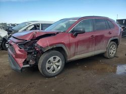 Salvage cars for sale at Brighton, CO auction: 2021 Toyota Rav4 LE