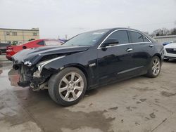 Salvage cars for sale at Wilmer, TX auction: 2014 Cadillac ATS Luxury