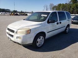 Salvage cars for sale at Dunn, NC auction: 2006 Chevrolet Uplander LS