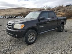 Salvage cars for sale from Copart Reno, NV: 2006 Toyota Tundra Double Cab Limited