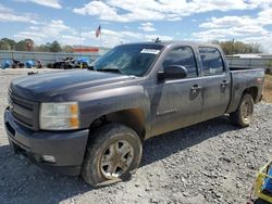 Salvage cars for sale at Montgomery, AL auction: 2010 Chevrolet Silverado K1500 LT