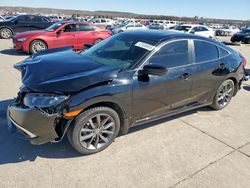 Salvage cars for sale at Grand Prairie, TX auction: 2021 Honda Civic EXL